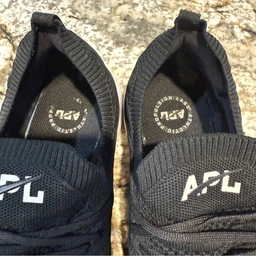APL Men's Techloom Wave Black Running Shoes Size 14 in EUC